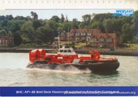 AP1-88 hovercraft with the Canadian Coastguard